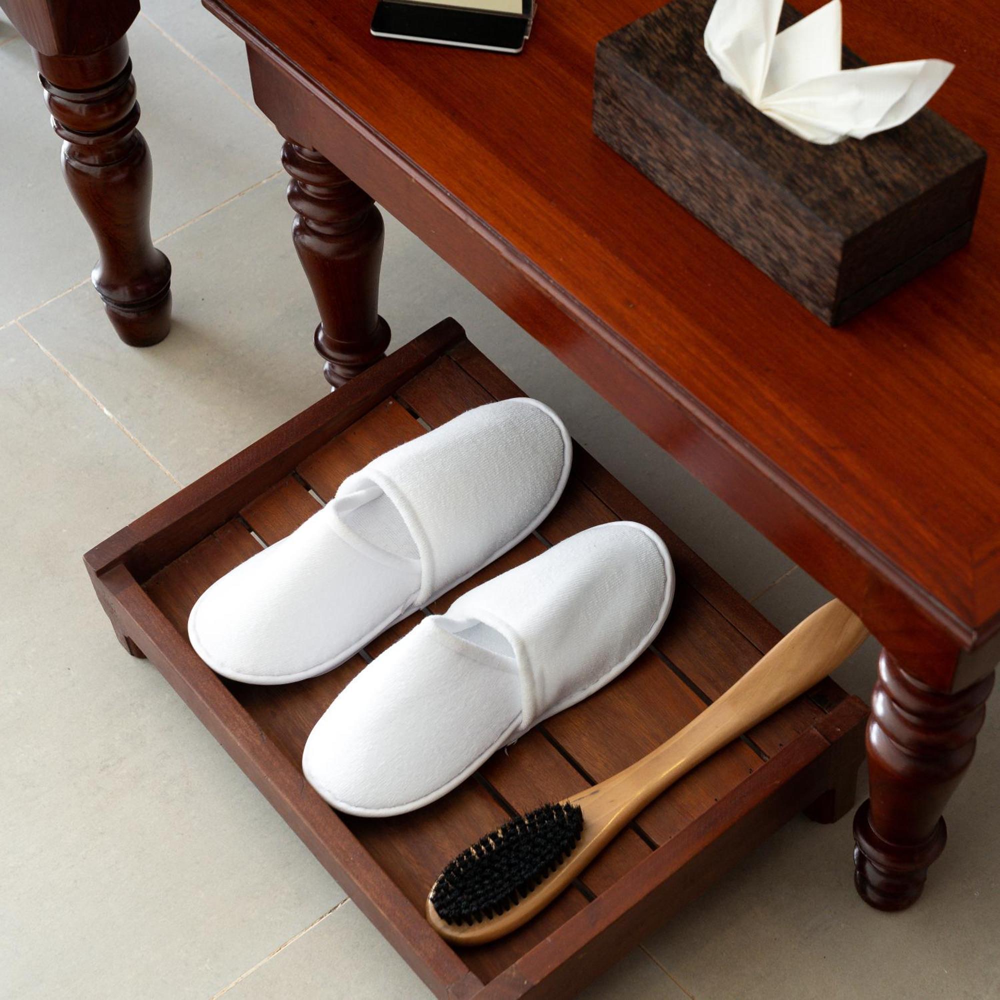 Sala Siem Reap Hotel Quarto foto A pair of hotel slippers